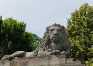 Löwe am Eingang / Lion at the entry