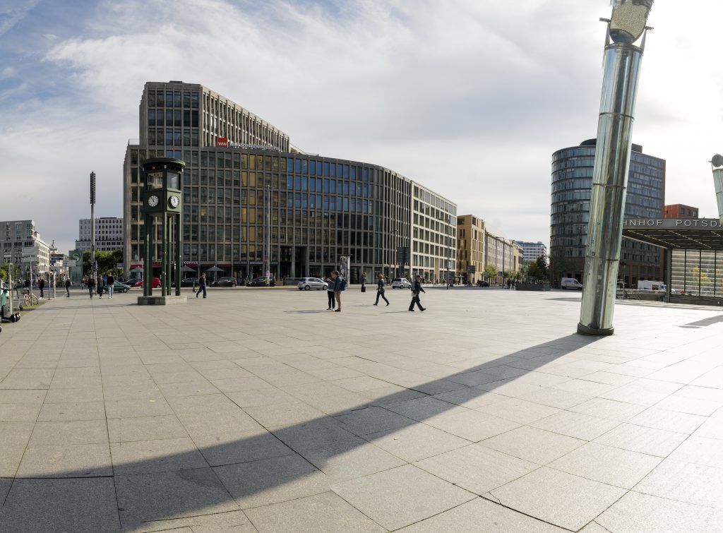 Berlin on top of the Potsdamer Platz