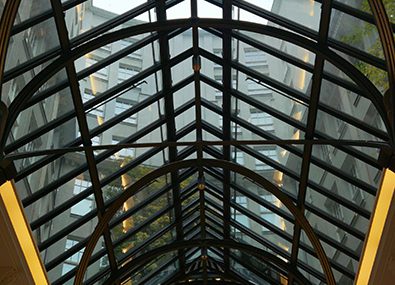 Hamburg Levantehaus Glas Roof