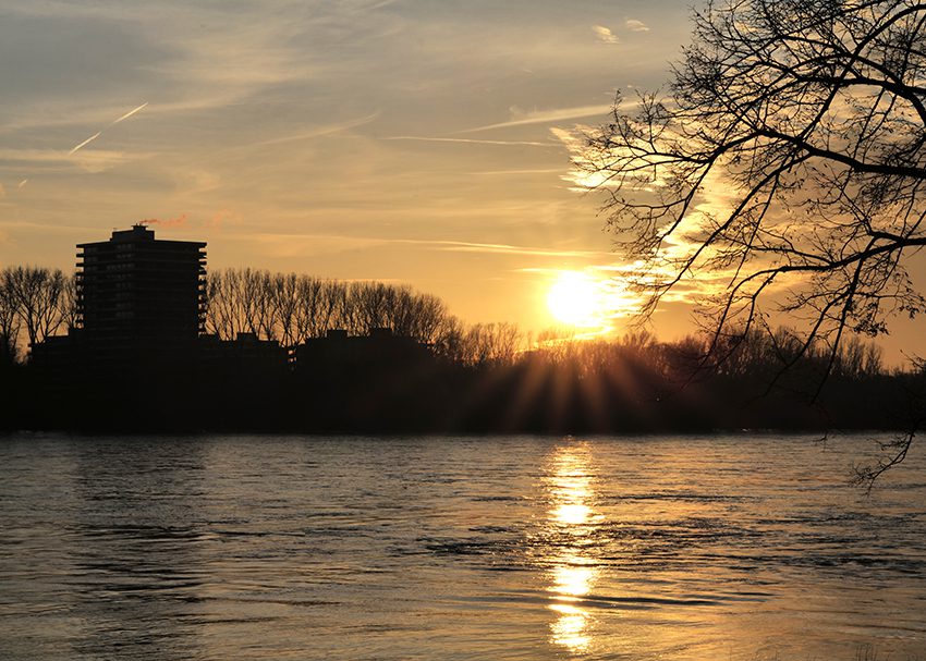 Sundown at The Rhine