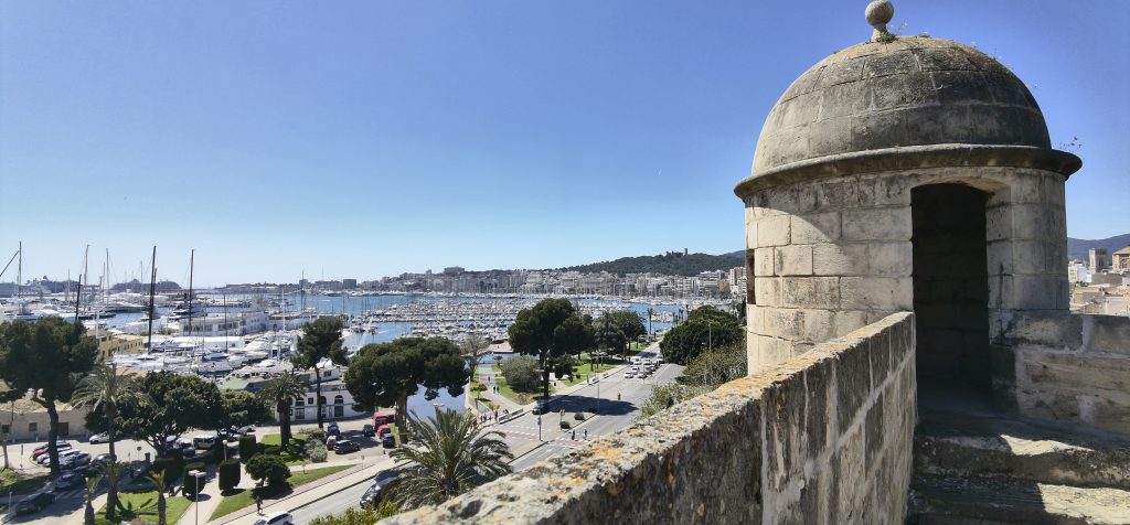 View over the Port of Palma