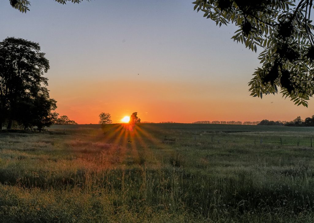 Sundown at Solzow