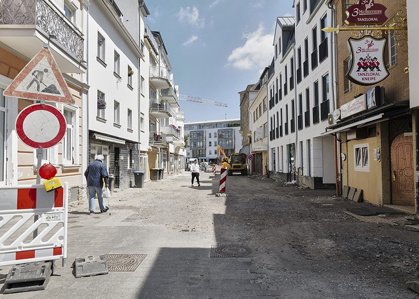 Bad Neuenahr Street Under Construction