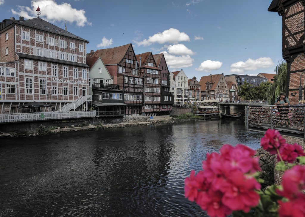 Lüneburg Fountain before the Town Hall