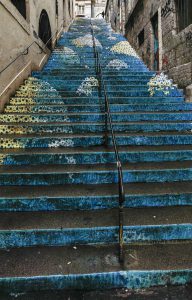 Stairs in the Silk District