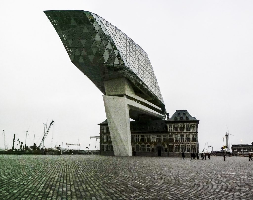 Zara Hadid Antwerp Port Authority Building