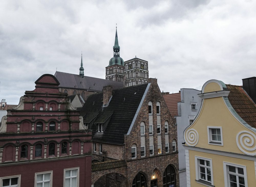Stralsund Look out of our Hotel Room