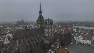 Stralsund Drone View