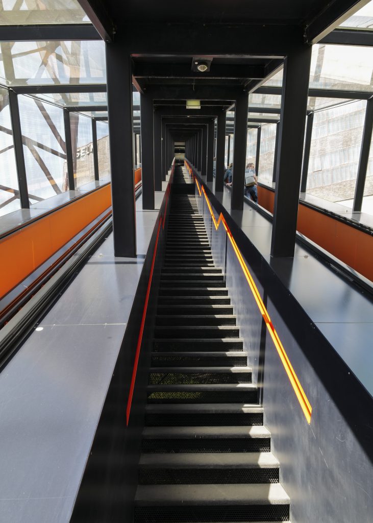 Moving Stairway to the Museum