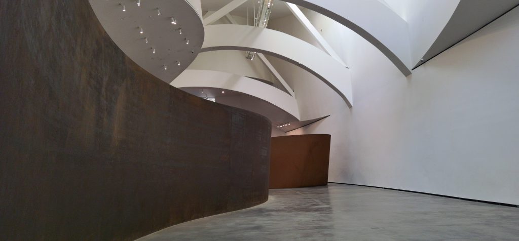 Richard Sierra Installation Guggenheim Bilbao