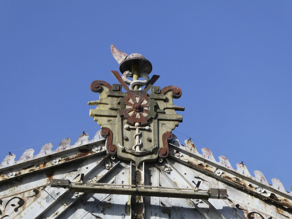 Antwerpen Roof of Harbor Hall