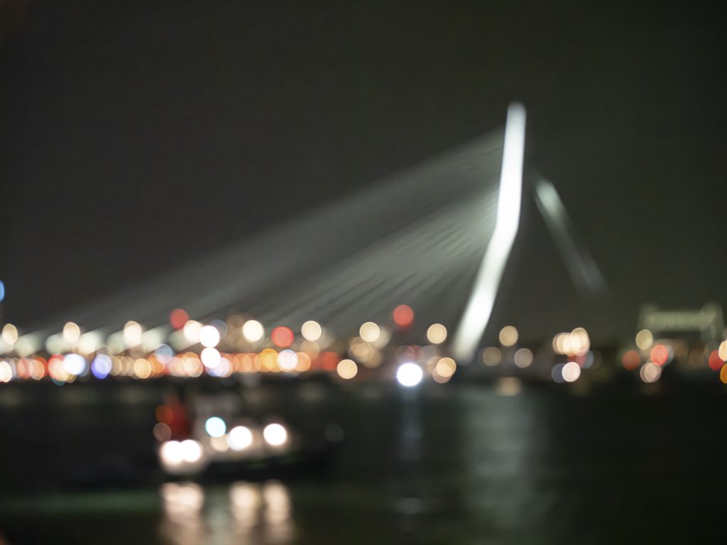 Antwerpen Erasmus Bridge at Night I