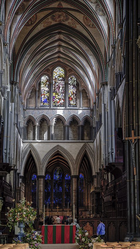 Choir of the Salisbury Cathedral