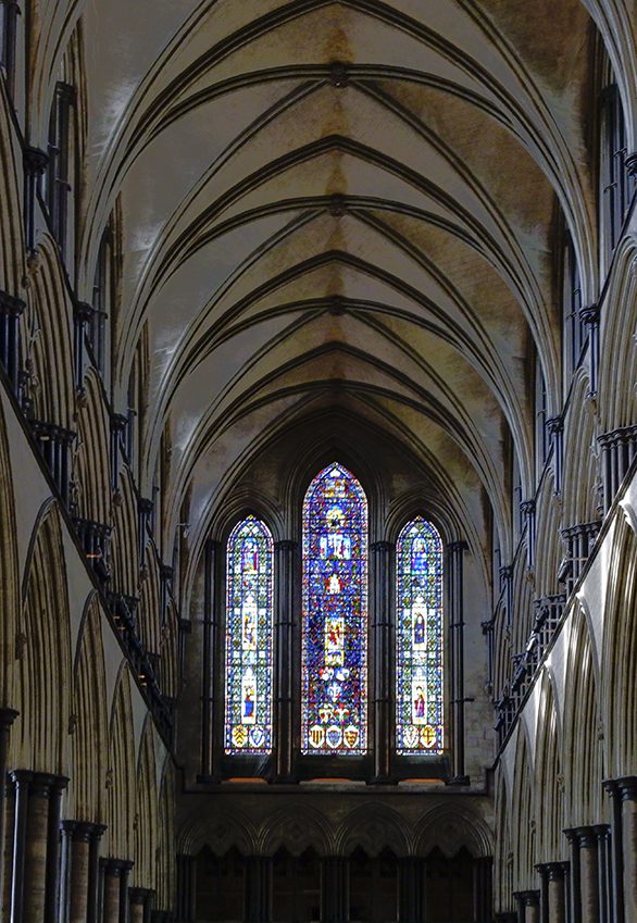 Window of the Salisbury Cathedral