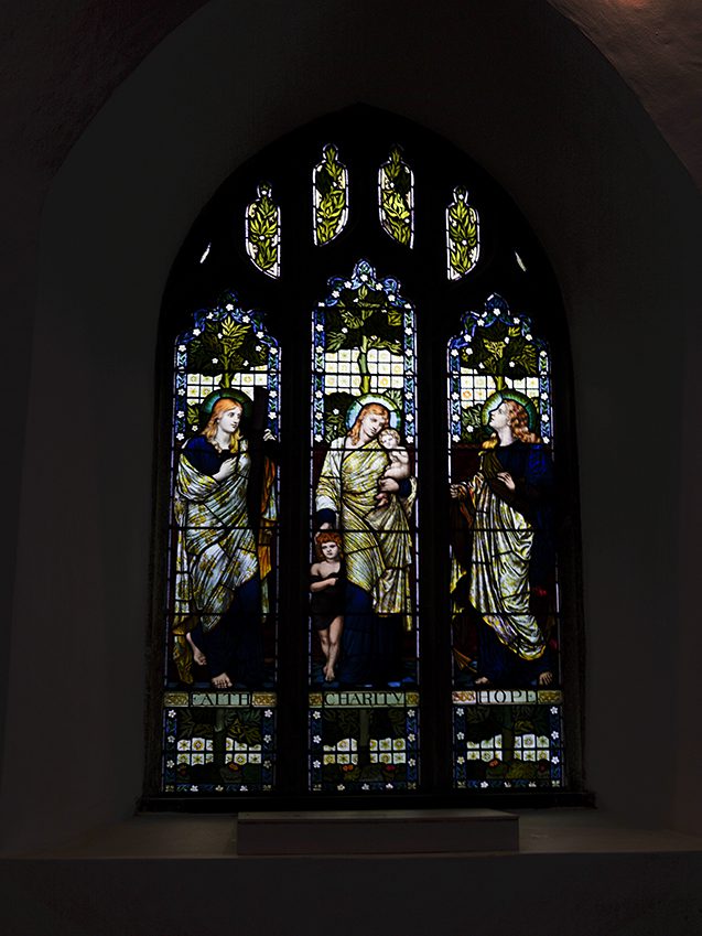 St Ives Old Church Window