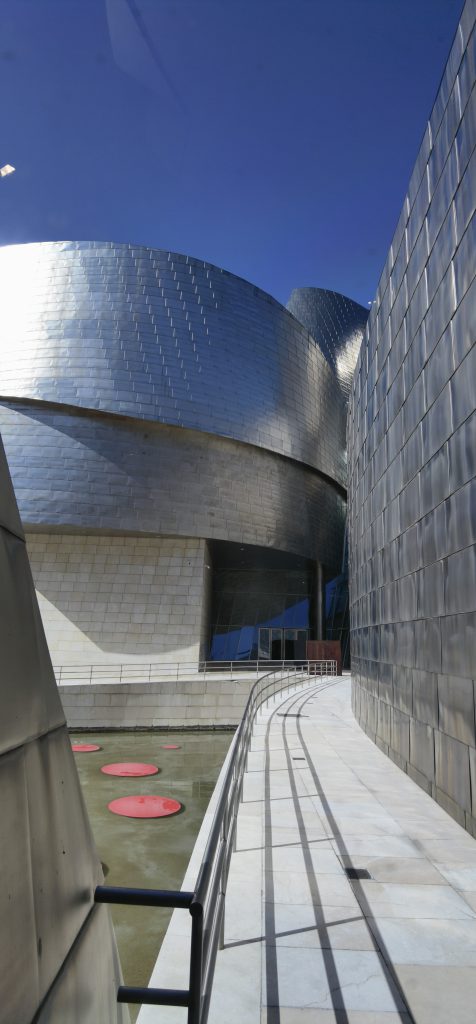 Bilbao Guggenheim Museum Outside Balcony