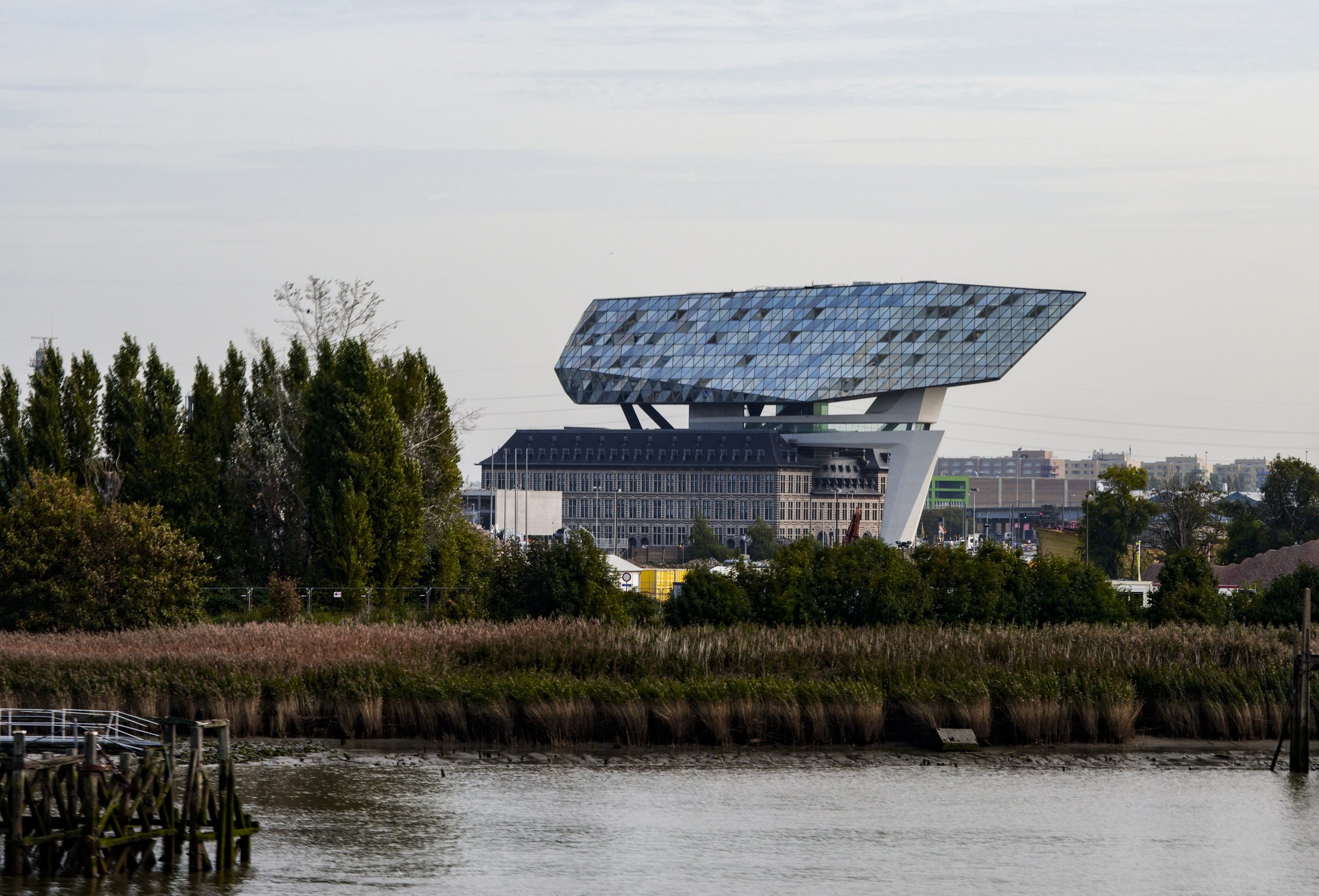 Antwerpen Harbor Authority Zaha Hadid Building