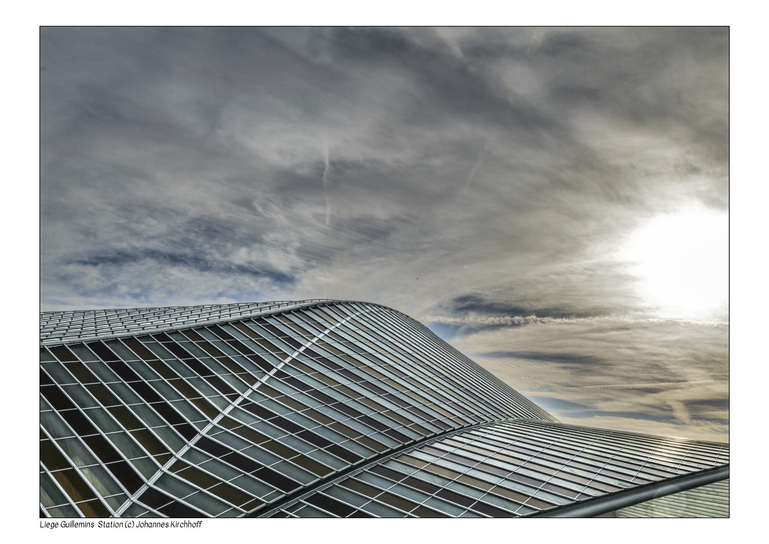 Lüttich Bahnhof Guillemins Architekt Santiago Calatrava