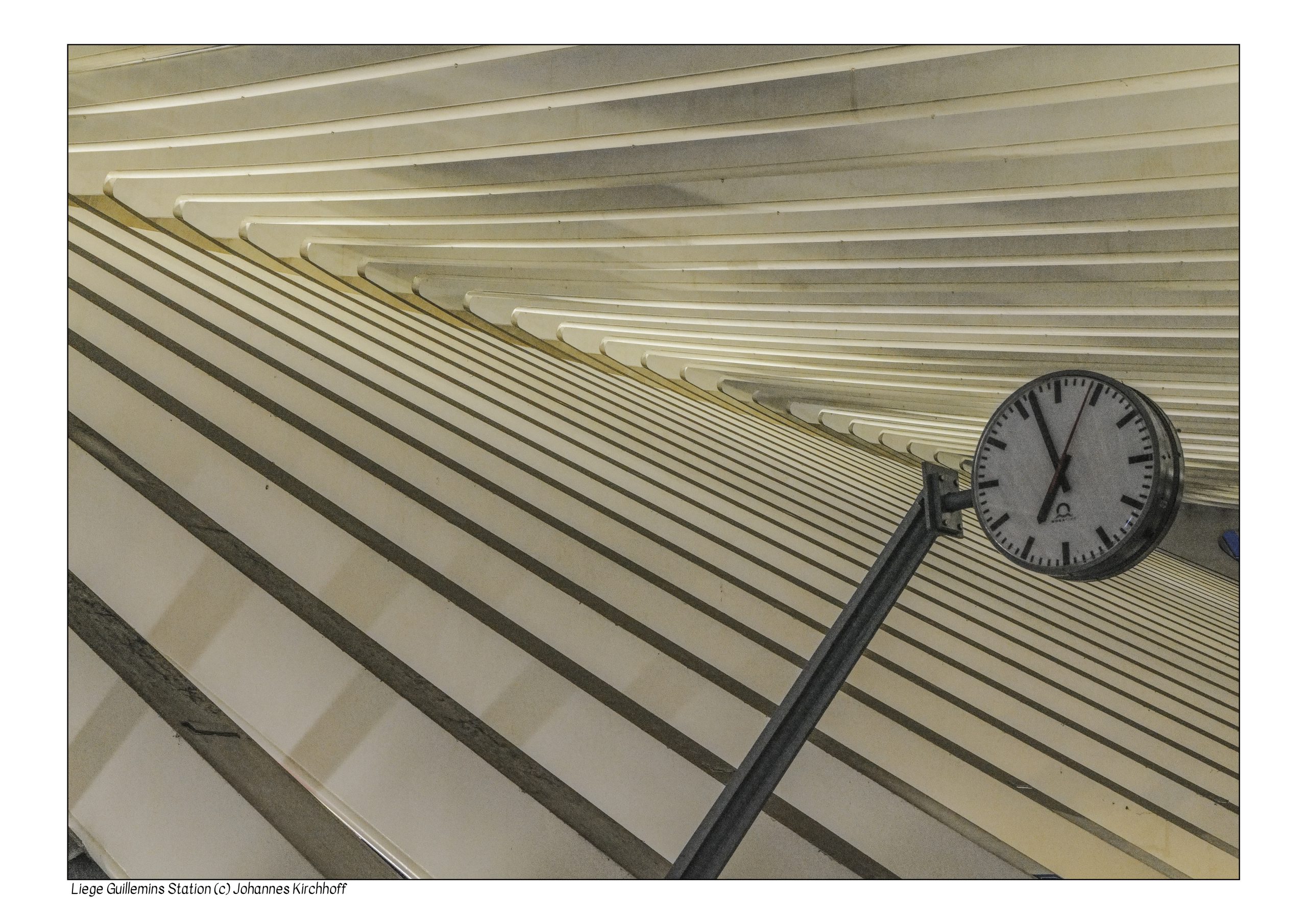 Lüttich Bahnhof Guillemins Architekt Santiago Calatrava