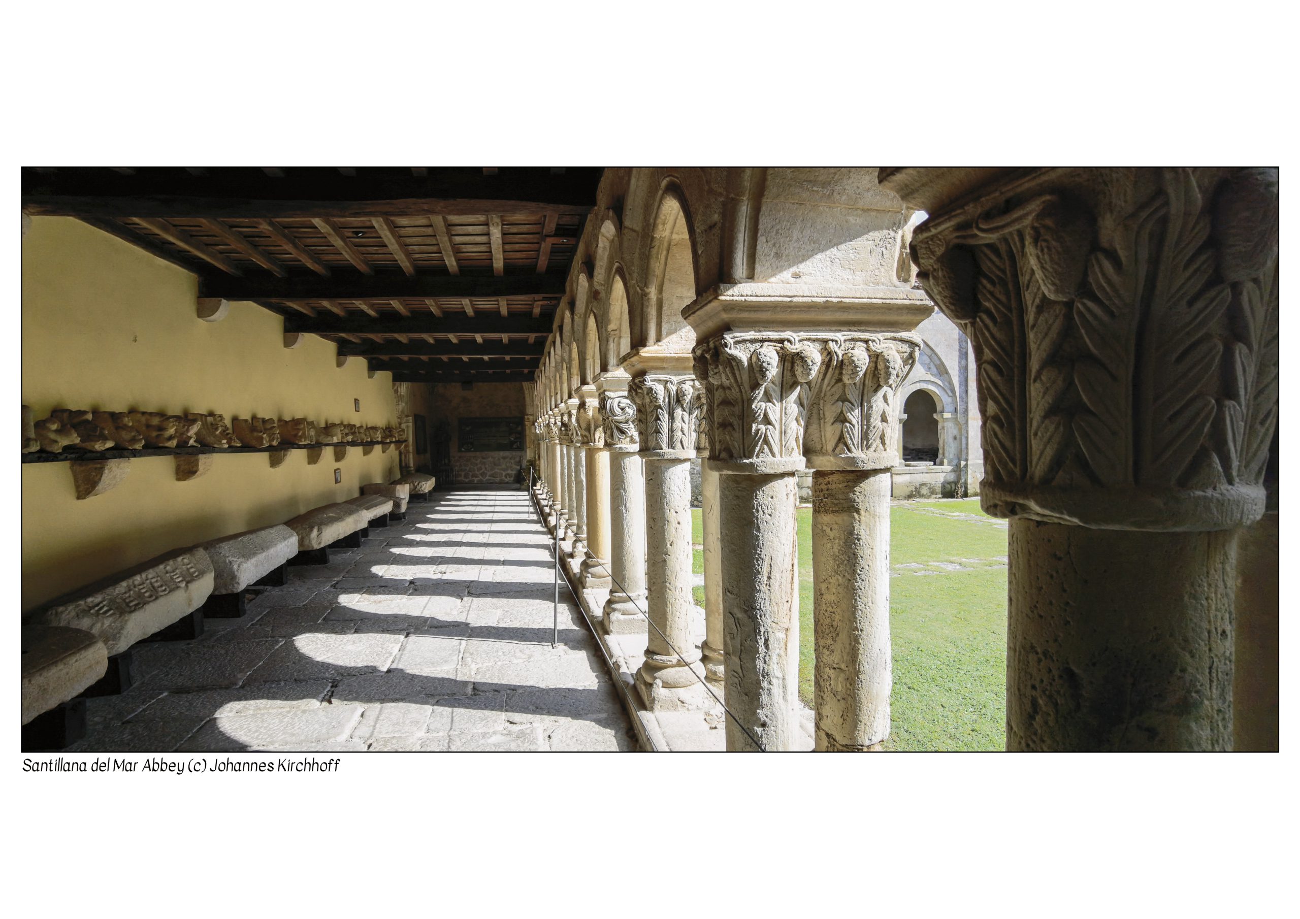 Klostergang Santillana del Mar Spanien