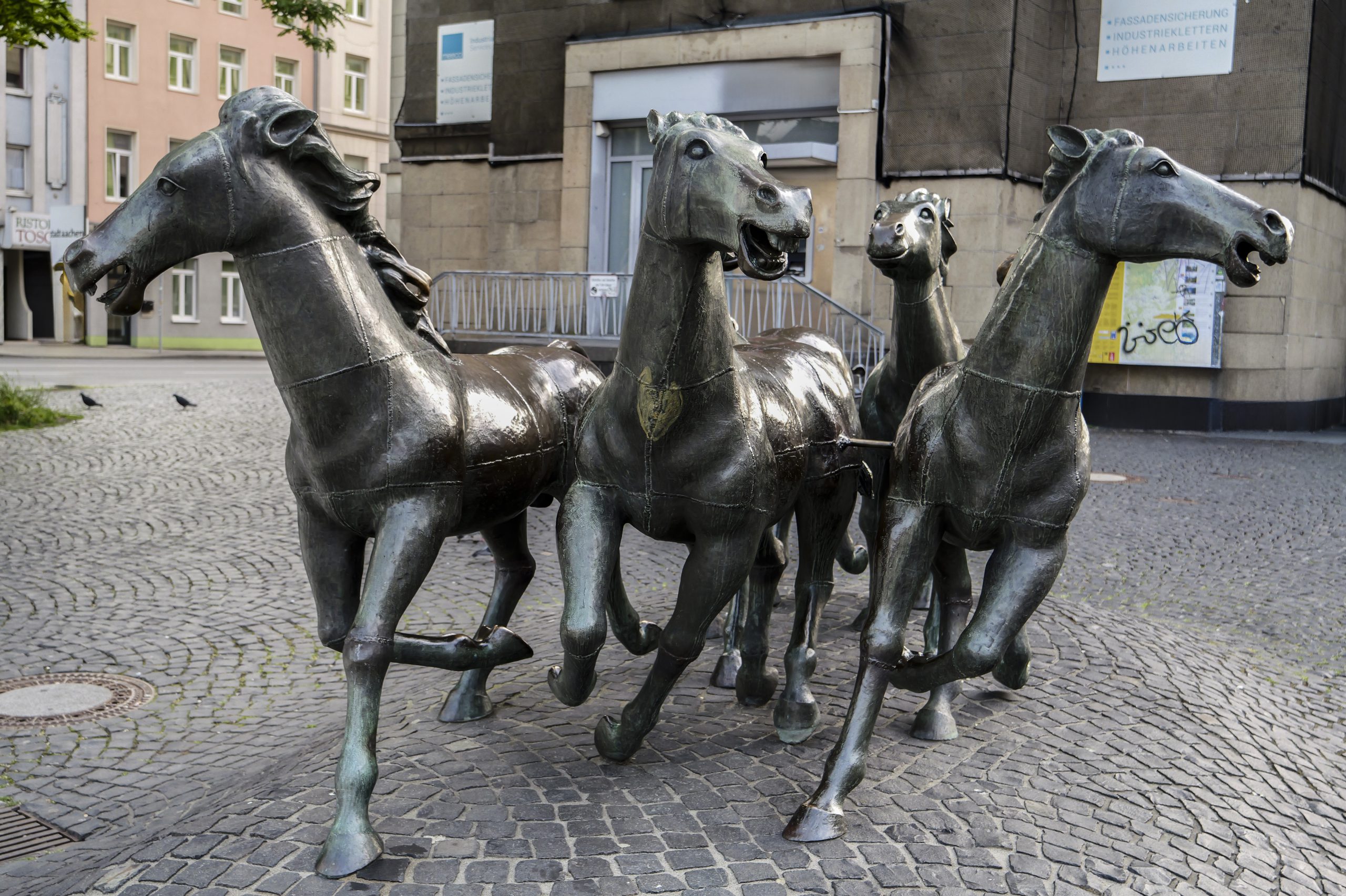 Starting at Aachen Railway Station